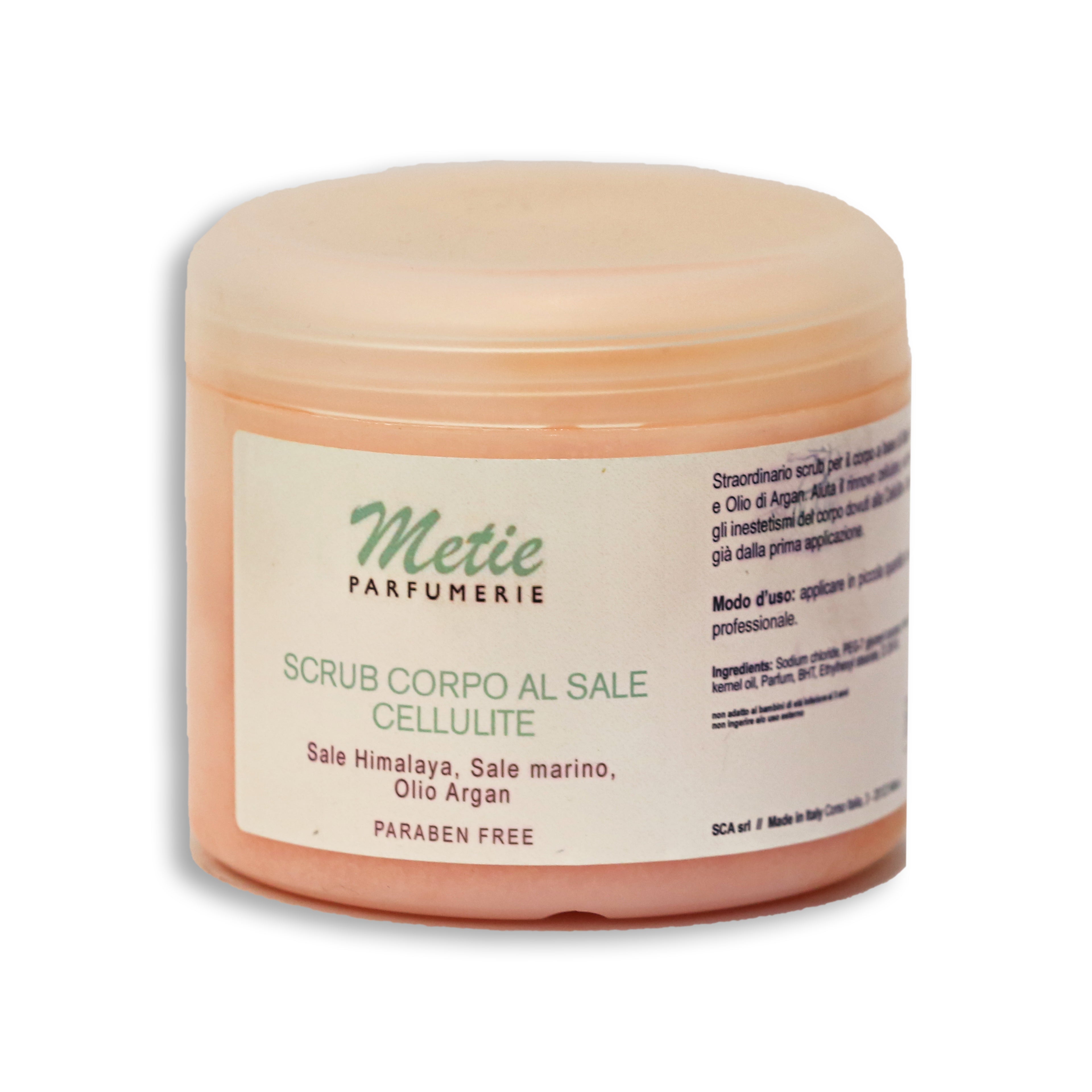 Scrub Corpo Al Sale anti Cellulite Metie