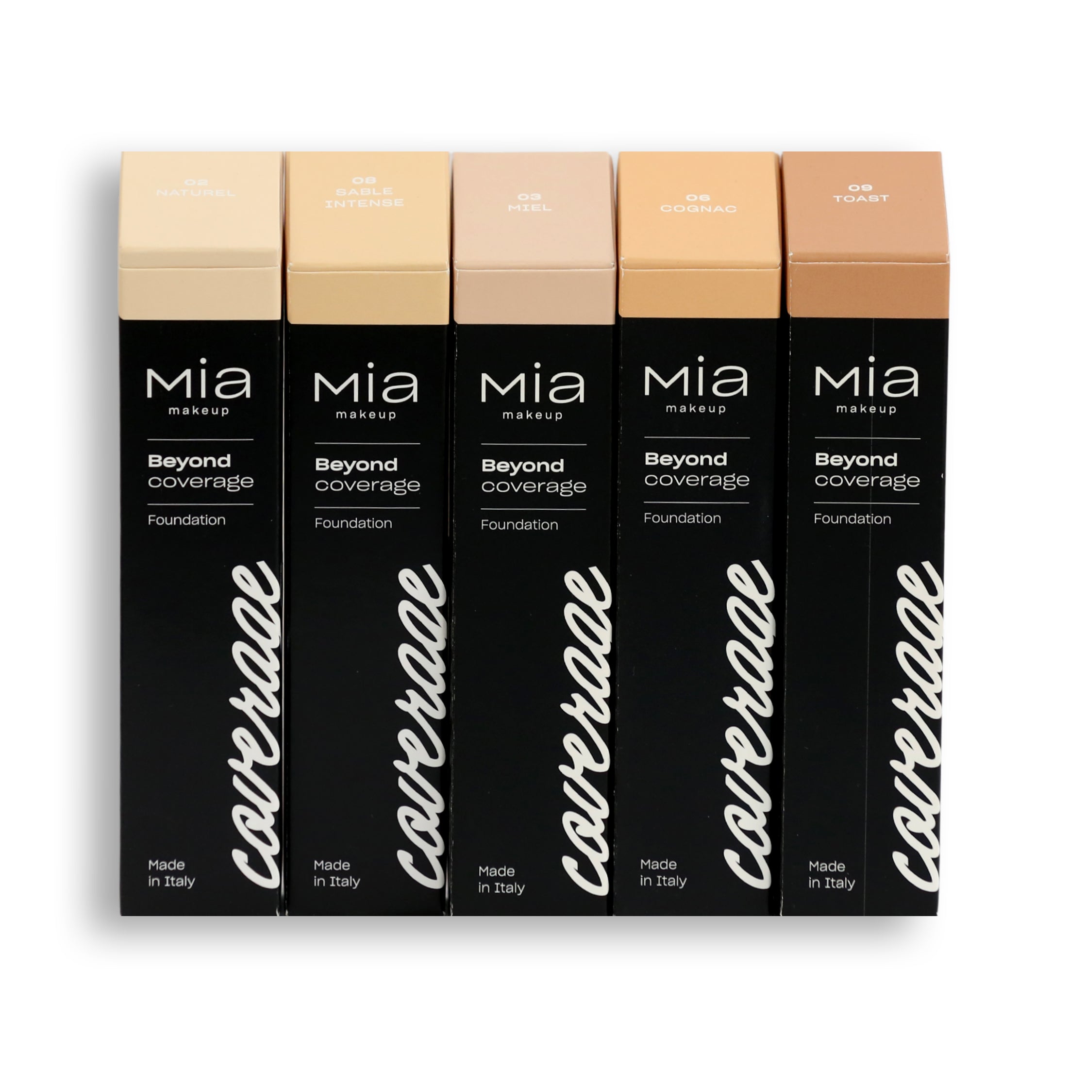 Mia Makeup - Beyond Covarege Foundation - Toast