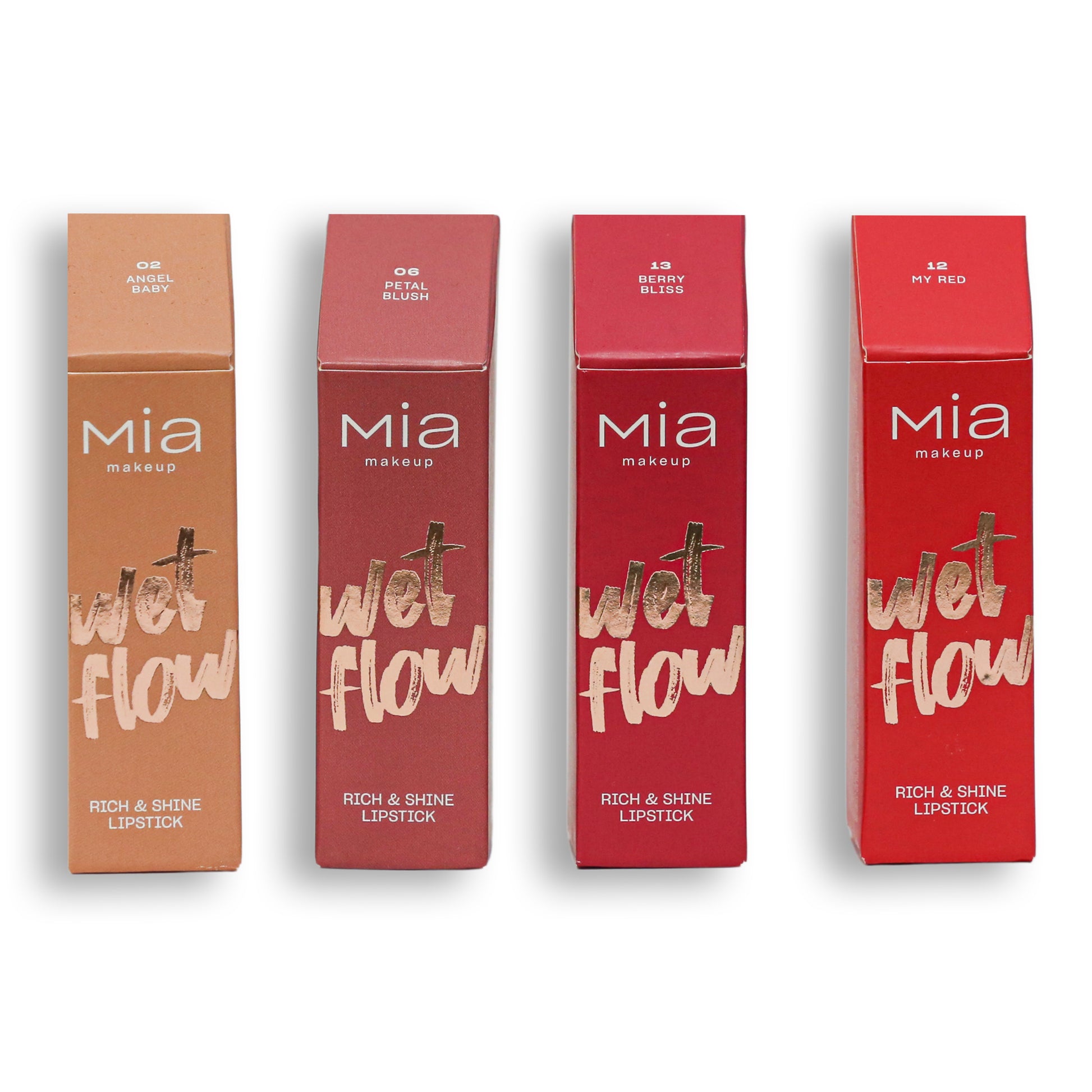 Metie - Wet Flow Rich & Shine Lipstick 3