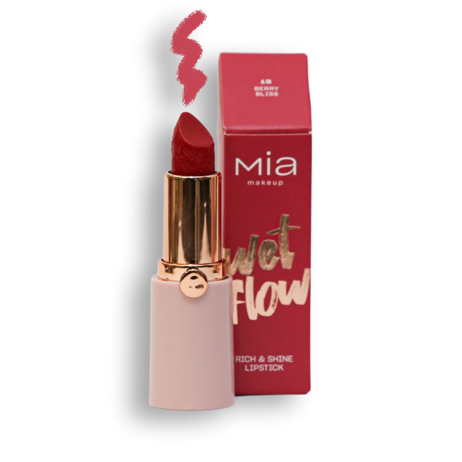Metie - Wet Flow Rich & Shine Lipstick